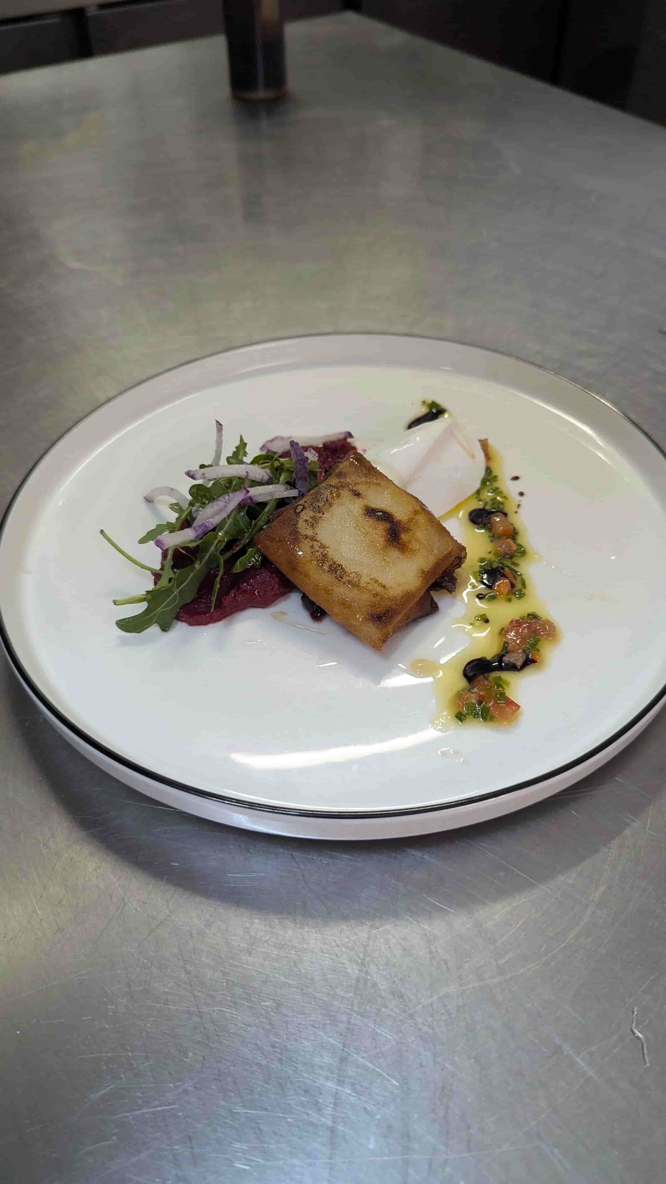 Croustillant, betterave & fromage frais